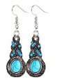 Boucles d'Oreilles Turquoises